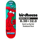 バードハウス スケートボード デッキ デイビッド・ロイ BIRDHOUSE SKATEBOARDS DAVID LOY BIG RED DECK 15-01-0...