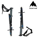 日本正規品 スノーボード コンパクターポール バートン 2024 BURTON BURTON X BLACK DIAMOND COMPACTOR POLES Black/Blue バートン ブラックダイヤモンド ブラック スノーボード 23-24 予約