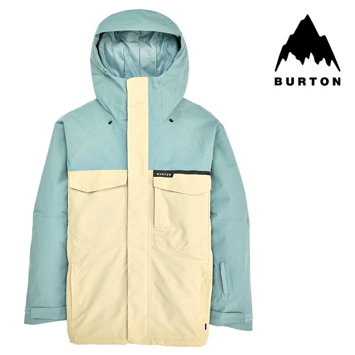 スノーボード ウェア バートン ジャケット 2024 BURTON MEN'S COVERT 2.0 JACKET Rock Lichen/Mushroom メンズ 男性 スノボー 23-24 日本正規品