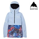 日本正規品 スノーボード ウェア バートン ジャケット 2024 BURTON WOMEN 039 S AK KIMMY GORE-TEX 2L ANORAK JACKET Moonrise/Nebula レディース ウーマンズ 女性 ゴアテックス アノラック スノボー 23-24 日本正規品