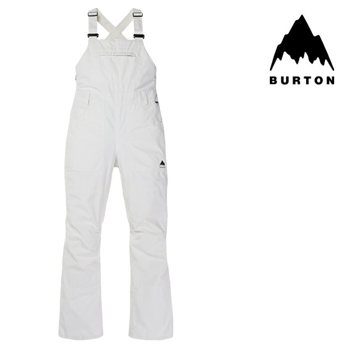 日本正規品 スノーボード ウェア バートン パンツ 2024 BURTON WOMEN 039 S AVALON GORE-TEX 2L BIB PANTS Stout White レディース ウーマンズ 女性 ゴアテックス ビブパンツ スノボー 23-24 日本正規品