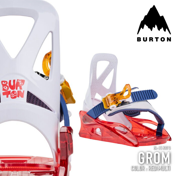 ӥ塼ǥݥ[] Ρܡ Хǥ ӥǥ Сȥ 2025 BURTON GROM Red/Mult...