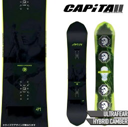 [日本正規品]スノーボード 板 ボード キャピタ ウルトラフィアー キャンバー 2024 CAPITA ULTRAFEAR CAMBER スノボー 23-24 男性 メンズ