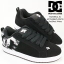 ディーシー スニーカー 靴 DC Shoe COURT GRAFFIK SHOES 300529-KMW Black Combi コートグラフィック ブラックコンビ 黒 スケシュー スケートボード スケボー スケーター ダッドシューズ ダッドスニーカー メンズ 男性