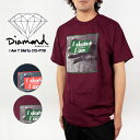 旧品/アウトレット ダイアモンドサプライ Tシャツ DIAMOND SUPPLY I Am T Shirts C13-P119 Blue Navy Burgundy フォトT 半袖 メンズ 男性 在庫処分 sale セール