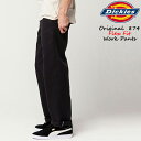 ディッキーズ チノパン Dickies FLEX WORK PANTS 874F Black 定番 オリジナルフィット 作業着 仕事着 パンツ ボトム メンズ 男性