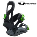 スノーボード ビンディング ドレイク キング 日本限定 2022 DRAKE KING J-LTD JAPAN LIMITED Green Black バインディング スノボー 21-22 男性 女性 メンズ レディース ユニセックス