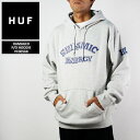 ハフ パーカー プルオーバー フーディー HUF DAMAGED P/O HOODIE PF00568 Heather Grey ヘザーグレー 大きいサイズ 2XL XXL スケート SB スケートボード メンズ 男性 スケーター ストリート SK8 ブランド