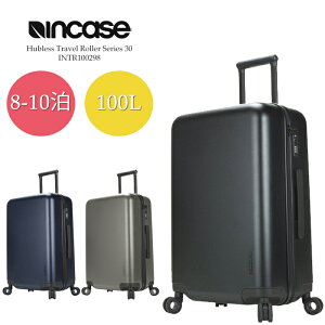 [旧モデル]インケース スーツケース INCASE Hubless Travel Roller Series 30 INTR100298 8泊〜10泊 100L Black Grey Navy 国内 海外 旅行 出張 長期向け ユニセックス キャスター コロコロ 在庫処分 sale セール