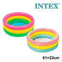 レビューでクーポン★インテックス INTEX サンセットグローベビープール 61cm U-57107 ビニールプール 家庭用プール