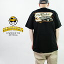 ローライダー クロージング 半袖 Tシャツ LOWRIDER CLOTHING TEE MOTEL69 LRST137-BLK Black kustom カスタム モーテル 大きいサイズ XXL 黒 ブラック プリント 車 バイク アート ギャング チカーノ メンズ 男性