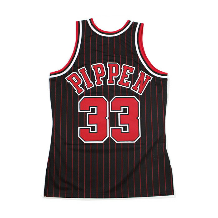 ��ӥ塼�ǥ����ݥ���ߥå�������ͥ� ��˥ե����� MITCHELL & NESS Authentic Jersey - Scottie Pippen #33 7226A300958SPIPP Black �ԥåڥ� �������֥륺 ��������ƥ��å� �Х����å� ���㡼���� �礭�������� �Х��� ����� sale ������