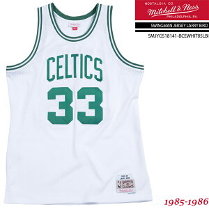 ߥåͥ ˥ե MITCHELL & NESS SWINGMAN JERSEY-LARRY BIRD 1985-1986 Boston Celtics SMJYGS18141-BCEWHIT85LBI White ꡼С ܥȥ󥻥ƥå 󥰥ޥ 㡼 礭 Х  