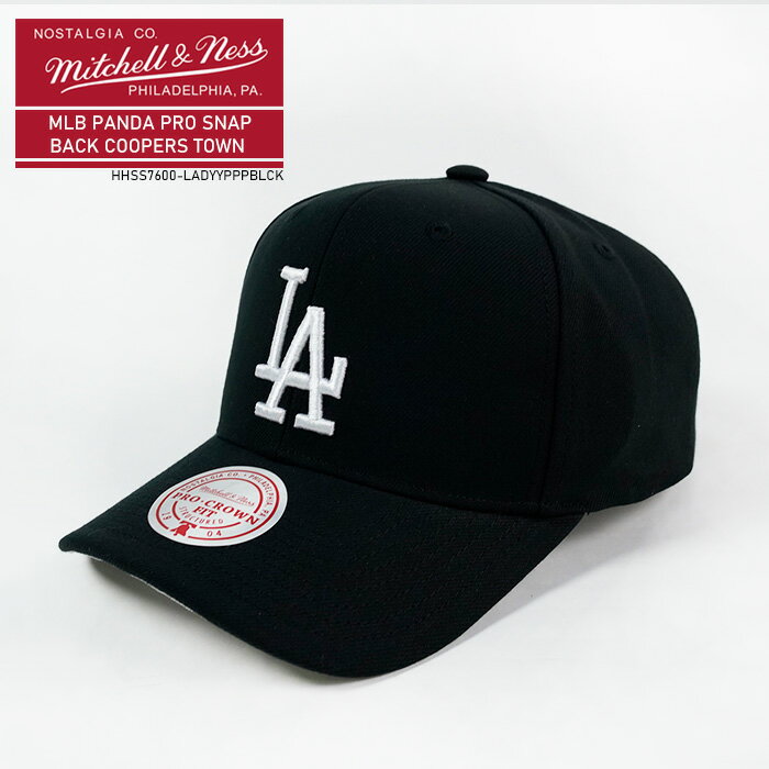 ミッチェル＆ネス ミッチェル＆ネス 帽子 キャップ MITCHELL & NESS MLB PANDA PRO SNAP BACK COOPERS TOWN HHSS7600-LADYYPPPBLCK Los Angeles Dodgers クーパーズタウン スナップバック 大谷翔平所属 野球 メジャーリーグ ロサンゼルスドジャース