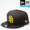 ニューエラ 帽子 キャップ NEWERA MLB ON-FIELD 59FIFTY AUTHENTIC SAN DIEGO PADRES GAME Brown オーセンティック オンフィールド サンディエゴ パドレス ダルビッシュ有 MLB メジャーリーグ ベースボール 野球