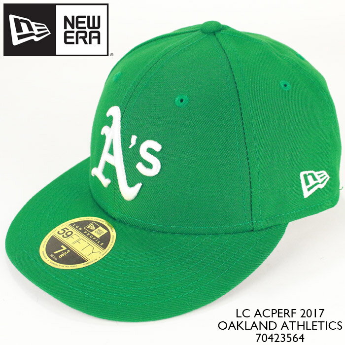 ニューエラ 帽子 キャップ NEWERA LC ACPERF 2017 LOW PROFILE 59FIFTY AUTHENTIC OAKLAND ATHLETICS 70423564 Alt ロープロファイル ローキャップ オークランドアスレチックス MLB メジャーリーグ ベースボール