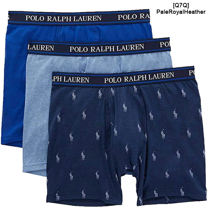 ポロ ラルフローレン ボクサータイプ 3枚セット POLO RALPH LAUREN P3 STRETCH CLASSIC FIT TRUNKS RWBBP3 Navy Blue Black Grey メンズ 男性 3枚 ボクサーブリーフ ボクサーパンツ