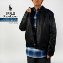 ラルフローレン ポロ ラルフローレン レザージャケット POLO RALPH LAUREN LAMBSKIN MAXWELL LEATHER WINDBREAKER 710671431001 G2-Polo Black ブラック 黒 ラムスキン 羊皮 襟付き シングル ウインドブレーカー マックスウェル スウィングトップ バイク ライダース メンズ 男性