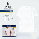レビューでクーポン★ポロ ラルフローレン クルーネック Tシャツ 6枚組 POLO RALPH LAUREN 2/20 P6 CLASSIC FIT CREWS...