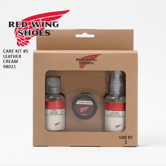 レビューでクーポン★レッドウイング 純正ケアキット RED WING CARE KIT#5 98021 レザークリーム フォー..