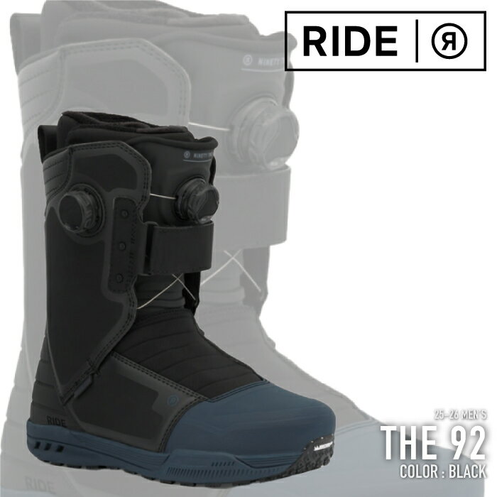 r[ŃN[|[{Ki] Xm[{[h u[c Ch RIDE THE 92 Black iCeBc[ Y 25-26