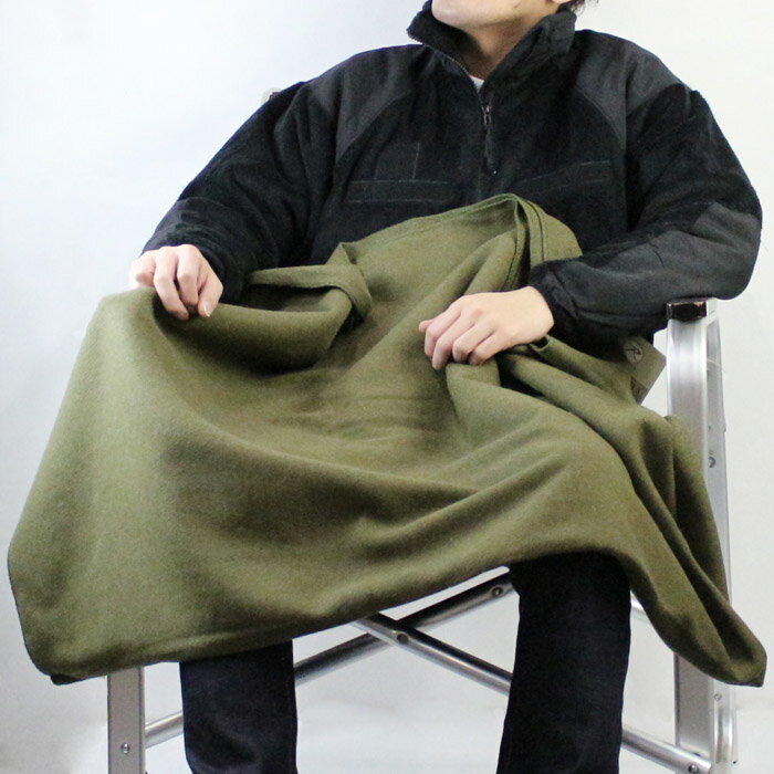 ロスコ ブランケット ROTHCO 70% VIRGIN WOOL BLANKET 9093 Olive Drab Blackラグ 毛布 防寒 テント タープ ミリタリー アウトドア キャンプ ソロキャン ツーリング