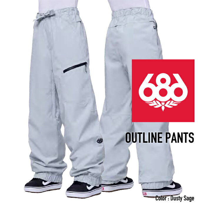 ■商品紹介 [OUTLINE PANTS] 10,000 MM WATERPROOF / 10,000 GM BREATHABLE スノーアンバサダー達がテストし開発したライダーズファーストなデザインのバギーフィットパンツです。 シルエットはワイドでスペースも広く動きやすさがあり、裾はジョガータイプなのでブーツに溜まるようなダボっとした着こなしをする事が可能です。 ジバ—やゲレンデライディングを楽しむユニセックスなスタイリングをしたいレディースにオススメのパンツです。 ■ブランド紹介 [686] 1992年ロサンゼルスで誕生。 【期待以上のものを提供する】【平均は受け入れられない】という理想を基に、探求心を忘れず革新的でユニークなモノを作り続け、予想以上の驚きと着る事の楽しさ、最高のパフォーマンスを求めるユーザーの期待を超える努力を続けています。 ■保証 本品は日本正規品になります。 日本代理店のサポート、及びメーカー保証が付属いたしますのでご安心ください。 ■サイズチャート 686はUSサイズ基準となっています。FIT GUIDEはメーカーが推奨するサイズの目安となりますが、商品によりサイズスペックが異なりますので、実際に商品をご試着される事をお薦めいたします。 WOMENS PNT OUTERWEAR FIT GUIDE (単位CM) XS S M L XL 適応身長 146-154 153-160 158-165 163-170 168-175 ウエスト 74-78 78-82 82-86 86-90 88-92 ヒップ 88-93 92-97 96-101 99-104 102-107 膝回り 39-43 41-45 43-47 45-50 49-54 裾回り 49-50 50-51 51-52 52-53 53-54 レングス 74-76 75-77 76-78 77-79 78-80 関連商品【旧品・即日発送OK】 スノーボード ウェア シックスエイトシックス ...26,048円【旧品・即日発送OK】 スノーボード ウェア シックスエイトシックス ...23,936円【旧品・即日発送OK】 スノーボード ウェア シックスエイトシックス ...23,936円【旧品・即日発送OK】 スノーボード ウェア シックスエイトシックス ...16,192円【旧品・即日発送OK】 スノーボード ウェア シックスエイトシックス ...29,568円【旧品・即日発送OK】 スノーボード ウェア シックスエイトシックス ...29,568円【旧品・即日発送OK】 スノーボード ウェア シックスエイトシックス ...29,568円【旧品・即日発送OK】 スノーボード ウェア シックスエイトシックス ...29,568円