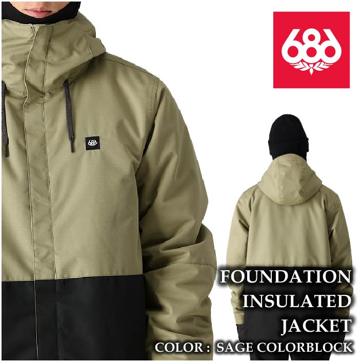 レビューでクーポン★[日本正規品] スノーボード ウェア ジャケット シックスエイトシックス 2025 686 F..