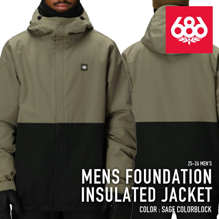 レビューでクーポン★[日本正規品] スノーボード ウェア ジャケット シックスエイトシックス 686 MENS F..