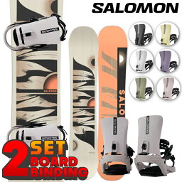 ［今だけ取付無料!!]サロモン ボード × ビンディング 2点セット 2024 SALOMON REFLECT WOMEN × RHYTHM リフレクトウーマン リズム 2点SET バインディング スノーボード ビンディング 板 ボード スノボー 女性 レディース ウーマンズ 初心者 ビギナー[日本正規品]