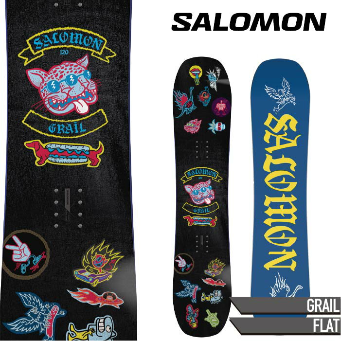 日本正規品 スノーボード 板 ボード サロモン グレイル 2024 SALOMON GRAIL スノボー 23-24 子供 キッズ ユース