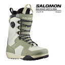 スノーボード ブーツ サロモン ダイアログ レース SJ ボア 2024 SALOMON DIALOGUE LACE SJ BOA Oyster Mushroom Shadow Aloe Wash スノボー 23-24 男性 メンズ