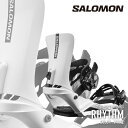 日本正規品 スノーボード ビンディング サロモン SALOMON RHYTHM White リズム バインディング メンズ レディース 25-26