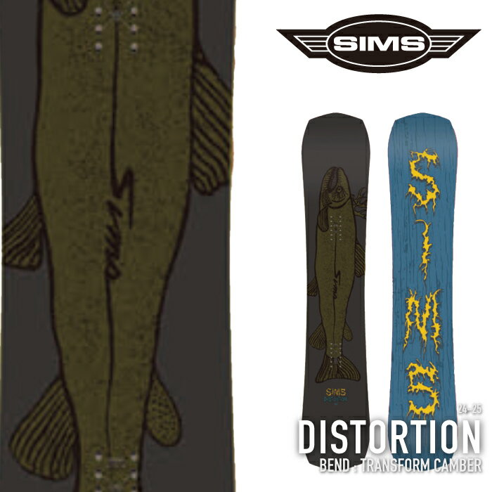 r[ŃN[|[{Ki] Xm[{[h  VX 2025 SIMS DISTORTION fBXg[V Y fB[X 24-25