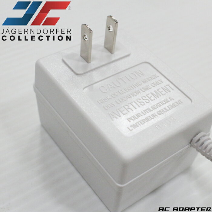 スキーリフト ACアダプター 模型 JAGERNDORFER AC ADAPTER JC-50080 6V DC 800mA キット スキー スノーボード リフト ゴンドラ 雪 雪山 おもちゃ インテリア アート