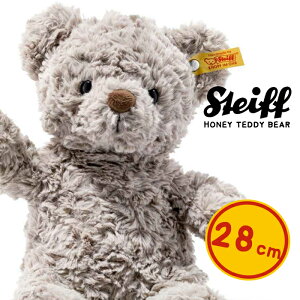 シュタイフ テディベア ぬいぐるみ STEIFF HONEY TEDDY BEAR 113420 28cm Tan ドイツ 職人 手作業 伝統 ボタン・イン・イヤー【ラッピングOK/プレゼントに!!】