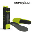 レビューでクーポン★スーパーフィート インソール SUPERFEET ACTIVE Support Low Arch Yellow イエロー スポーツ ウォーキング スニーカー ブーツ スキー スノーボード ランニング ゴルフ 登山 通勤 通学 中敷 日本正規品