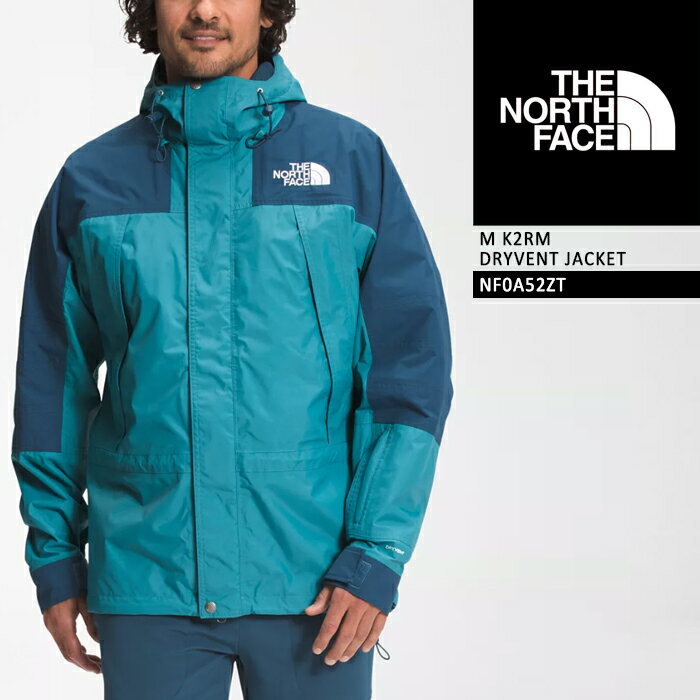 ノースフェイス マウンテンジャケット メンズ ノースフェイス ハードシェル ジャケット THE NORTH FACE M K2RM DRYVENT JACKET NF0A52ZT Strmmonte Blue ドライベントジャケット 防水 登山用シェル マウンテンパーカー ウインドブレーカー フェス アウトドア 釣り ツーリング キャンプ メンズ 男性