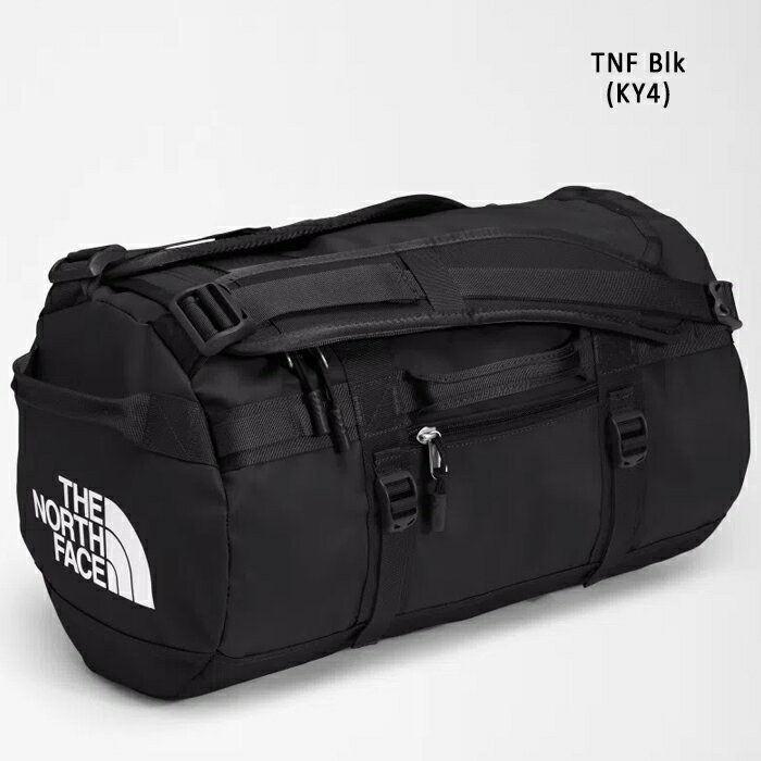 ノースフェイス バックパック ダッフルバッグ THE NORTH FACE BASE CAMP DUFFEL NF0A52SS Black Red XSサイズ ベースキャンプダッフル ショルダーバッグ 3Way 防水 フェス アウトドア 釣り ツーリング キャンプ メンズ 男性