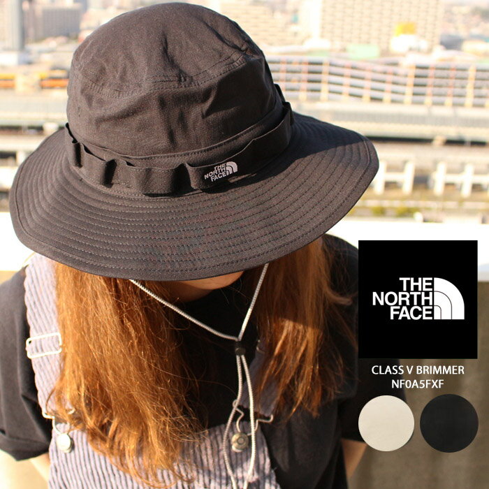 楽天SEVEN STARSノースフェイス ハット 帽子 THE NORTH FACE CLASS V BRIMMER HAT NF0A5FXF クラス V ブリマー バケットハット サファリハット ブリムハット 日焼け防止 海水浴 旅行 フェス 海 登山 ハイキング メンズ レディース ユニセックス 男女兼用