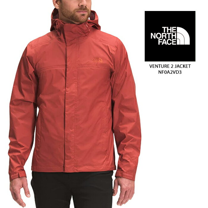 楽天SEVEN STARSノースフェイス ハードシェル ジャケット THE NORTH FACE VENTURE 2 JACKET NF0A2VD3 Tandoori Spice Red レッド 赤 ジャケット 登山用シェル マウンテンパーカー ウインドブレーカー フェス アウトドア 釣り ツーリング キャンプ