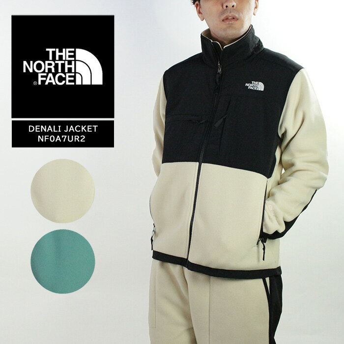 ノースフェイス フリース フルジップジャケット THE NORTH FACE DENALI JACKET NF0A7UR2 Gravel Wasabi デナリジャケット キャンプ アウトドア 登山 防寒 秋冬 メンズ 男性