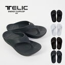 テリック サンダル TELIC ENERGY FLIPFLOP SANDAL 100 Black ブラック White ホワイト Brown ブラウン Gray グレー エナジーフリップフロップ リカバリー サンダル スリッパ ビーチサンダル シャワーサンダル スリッパ 健康サンダル 室内履き オフィス テレワーク