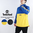 ティンバーランド アノラック ウインドブレーカー TIMBERLAND Windbreaker Hooded Pullover TB0A1N8C Black Gold Fusion プルオーバー パーカー フーディー US限定モデル メンズ 男性