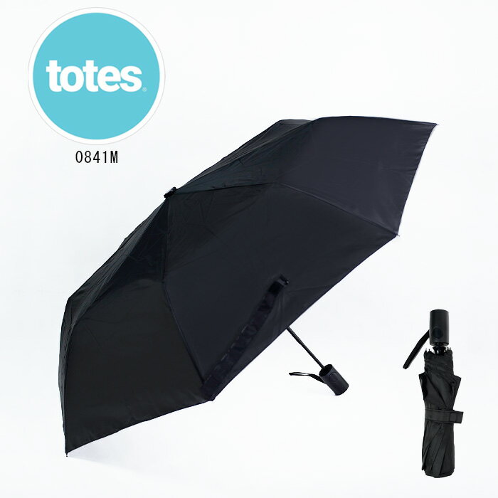 トーツ 折りたたみ傘 totes AUTO OPEN UMBRELLA 0841M 傘 自動オープン 誕生日プレゼント ラッピング