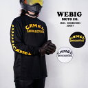 レビューでクーポン★モトウェア WEBIG MOTO キャメル スモーカークロスジャージ CAMEL SMOKERCROSS JERSEY ウェア ジャージ Tシャツ バイク モーターサイクル エンデューロ モトクロス 男性 メンズ 女性 レディース ユニセックス(4)