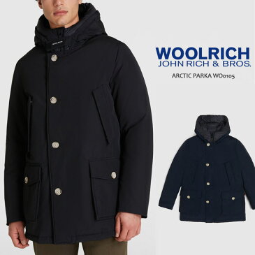 ウールリッチ ダウンコート woolrich ARCTIC PARKA WO0105 NewBlack MeltonBlue アークティックパーカー ダウンジャケット アークティック メンズ 男性