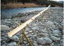 流しそうめん機 天然竹の本格派 「本物志向 高級志向の方には特におすすめ」流しそうめん そうめん 竹セット 竹蓮太郎 高級 バーベキュー そうめん キャンプ 海 レジャー アウトドア 麺 うどん 竹 流しそうめん 竹 家庭用 大きめ 竹取 風流 黒 人工竹