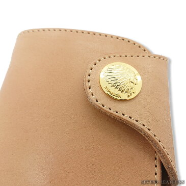 レッドムーン REDMOON 限定 18金メッキ ゴールコンチョ 財布 二つ折り ショートウォレット 本革 男女兼用 牛革 経年変化 18KGP-R-01Z 【rm2021】