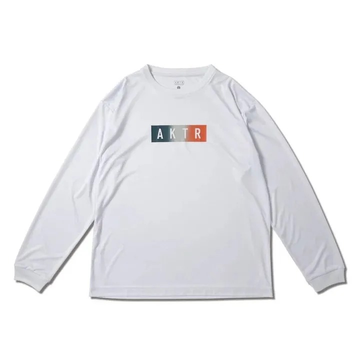 AKTR FADE BOX LOGO L/S SPORTS TEE 225-020005